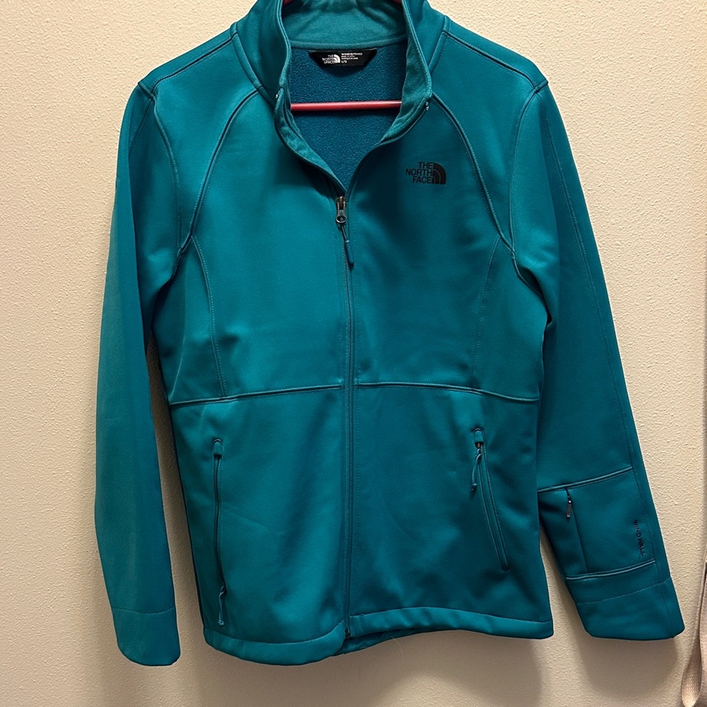 The North Face Turquoise Full-Zip Jacket